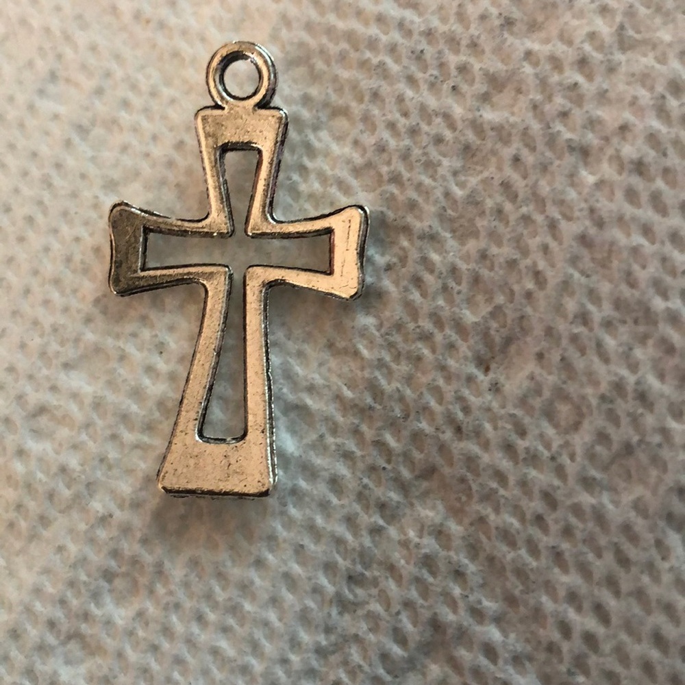 Celtic silver cross